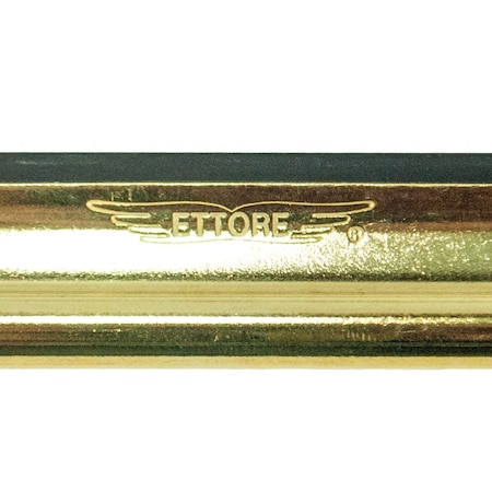 Ettore Master Brass Squeegee Channel  12 Inch 12 Pack, 12PK 1131